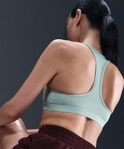 NIKE ナイキ レディース スウッシュ ミディアムサポート アパレル スポーツブラ スポーツ 運動 シンプル ワークアウト DX6822